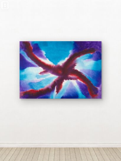 Interdimensional lights - A Paint Artwork by Lucio Carbeli F. Bellolio 